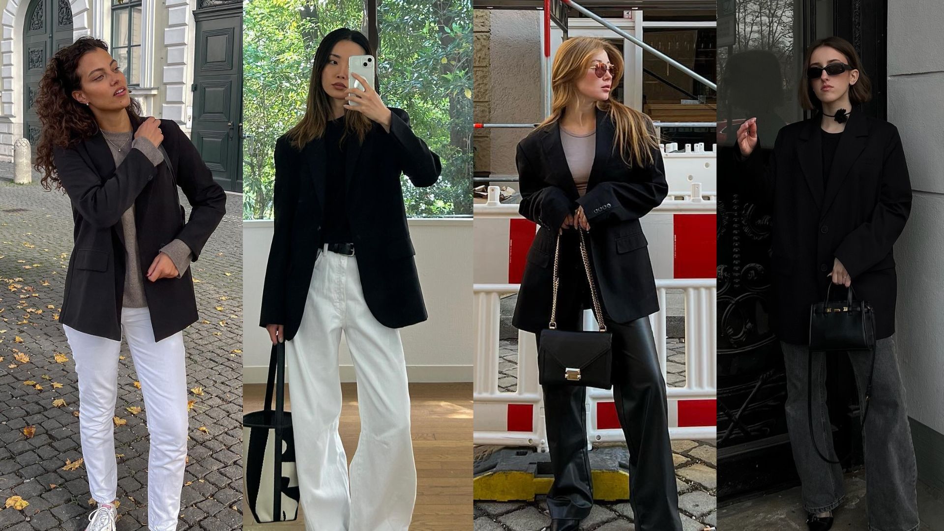 Chic Ways Fashion People Are Wearing a Black Blazer This Year (1)