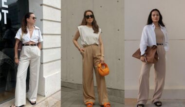 How to Wear Beige Pants