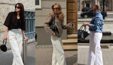 Many Ways to Style White Jeans