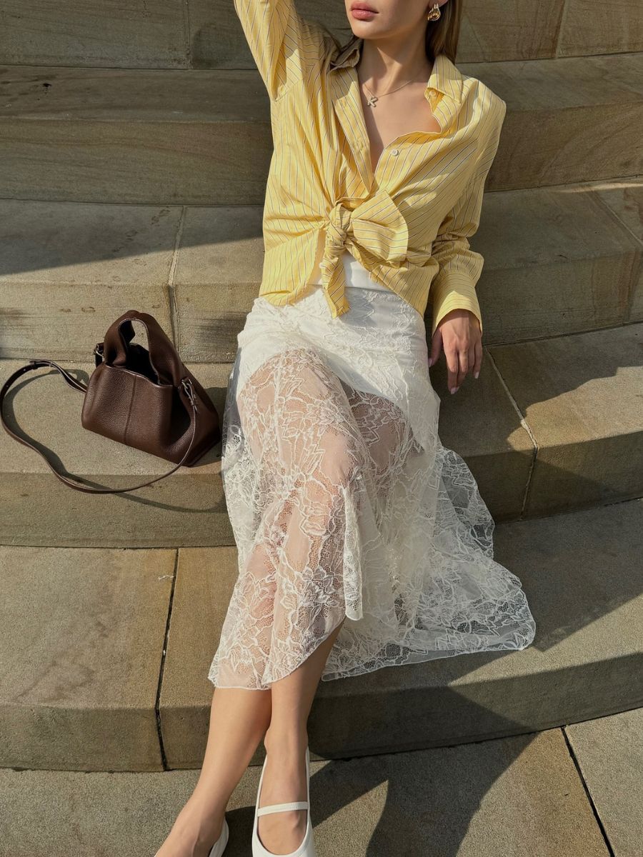 Can You Handle a Lace Skirt Outfits That’ll Test Your Style Courage