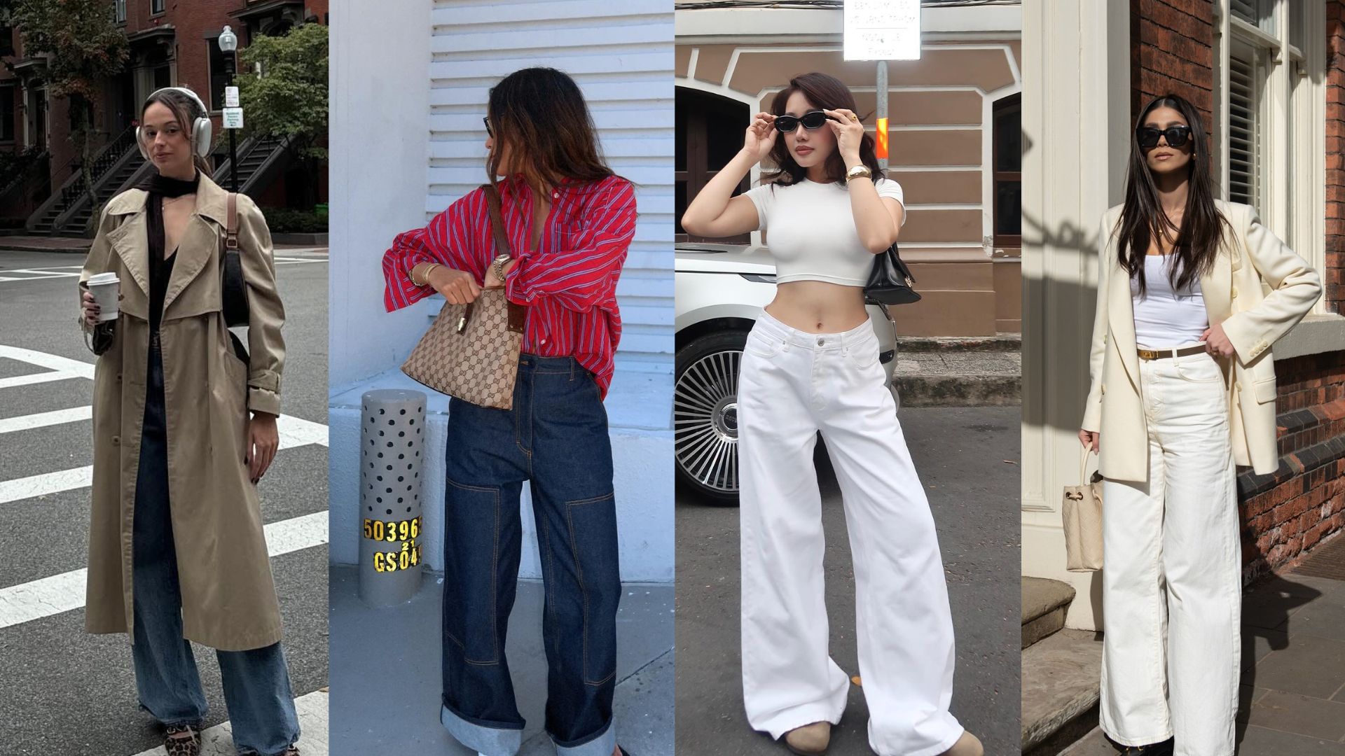 These Wide-Leg Jeans Outfits Always Work