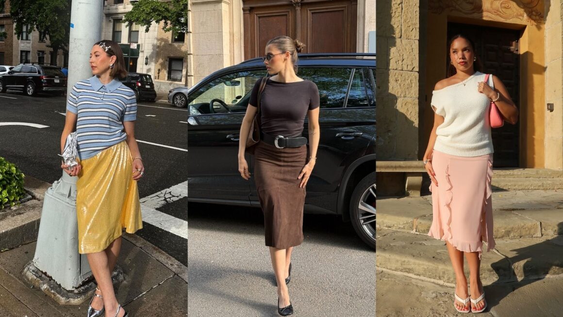 Midi Skirt Outfits the Fashion-Lovers Are Already Wearing