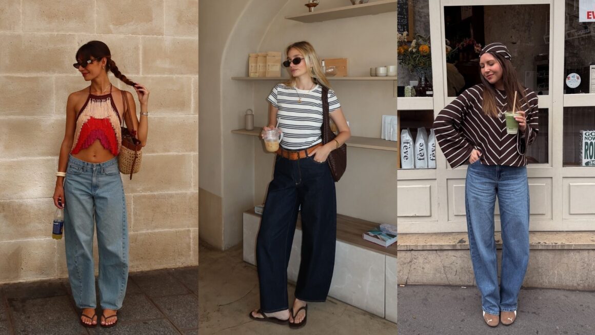 Barrel Jeans Outfits the Fashion Women Are Already Wearing on Repeat