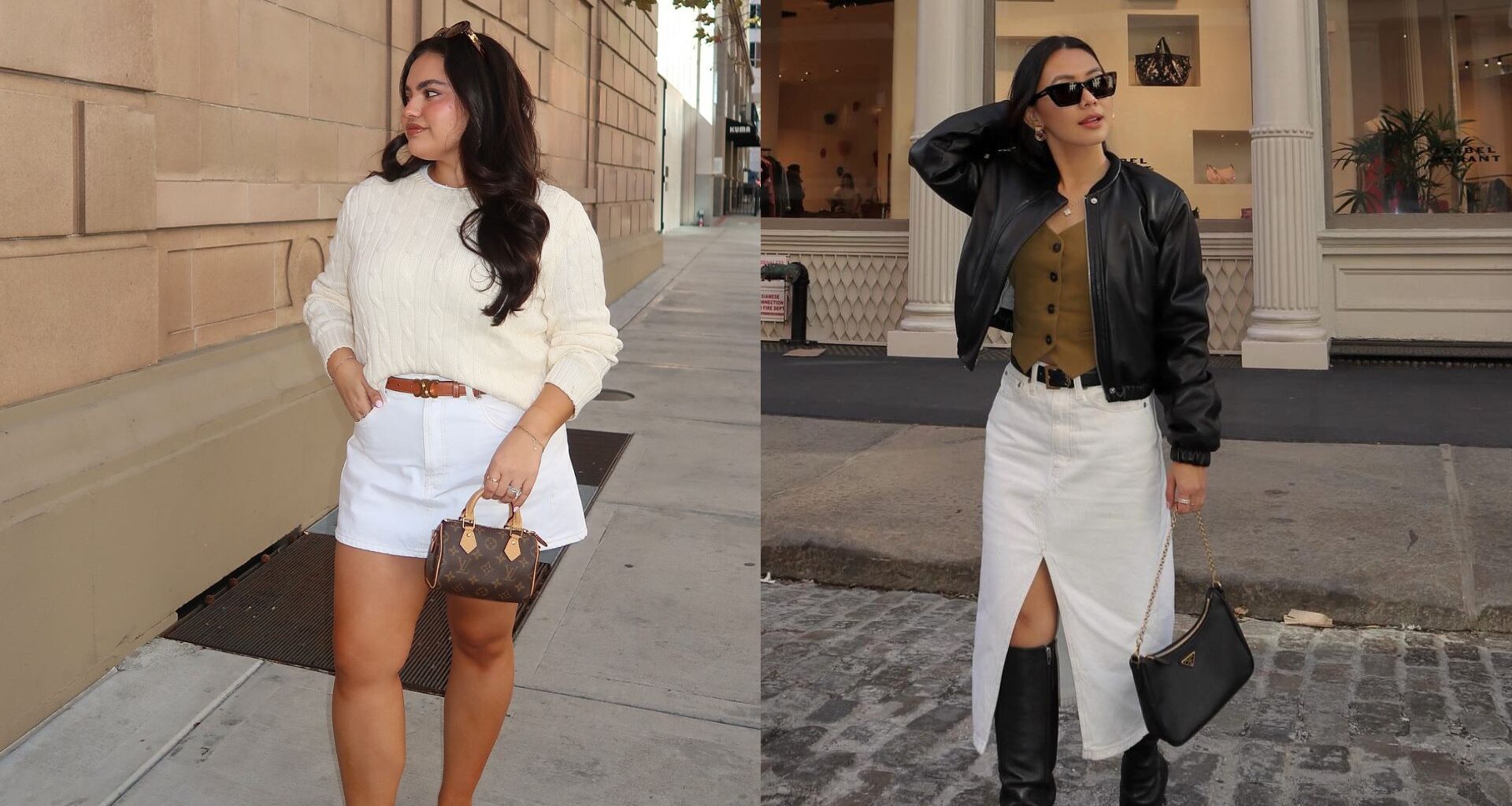 White Denim Skirt Outfits Fresh Ideas for this Year